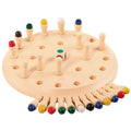 Jeu de Mémoire en Bois — Jeu de Logique et Concentration pour Enfant