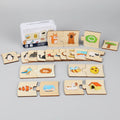 Jeu de Paires Magnétique en Bois