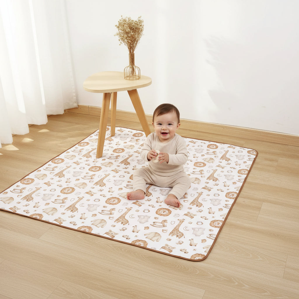Tapis d'Éveil et de Jeu pour Bébé